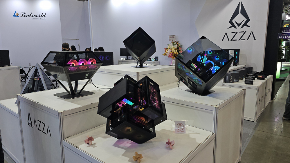 Computex kurios: Krasse Cases, Wakü-Grafikkarten und mehr
