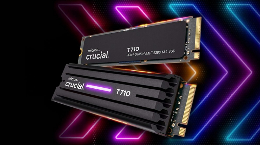 Crucial T710: Hersteller zeigt seine bisher schnellste SSD mit PCI-E 5.0
