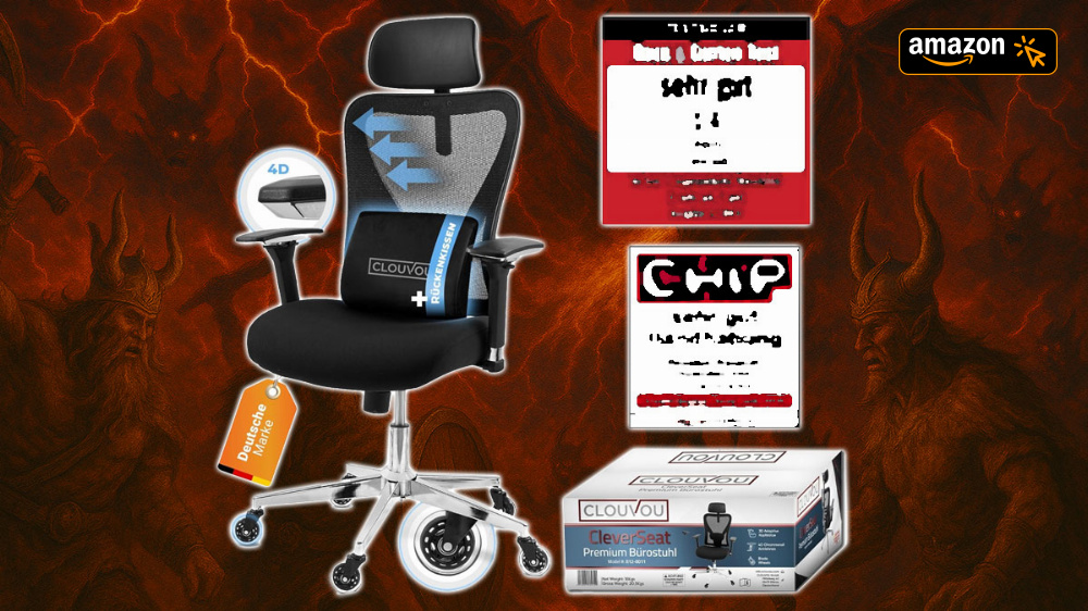 Testsieger-Deal: Ergonomischer Bürostuhl deklassiert Gaming-Stühle mit Kampfpreis
