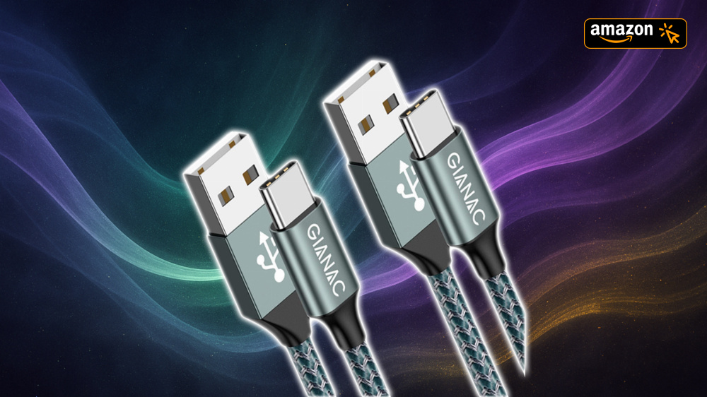 Wie günstig ist das denn? USB-C-Kabel im Doppelpack für keine 2,50 Euro pro Stück eintüten