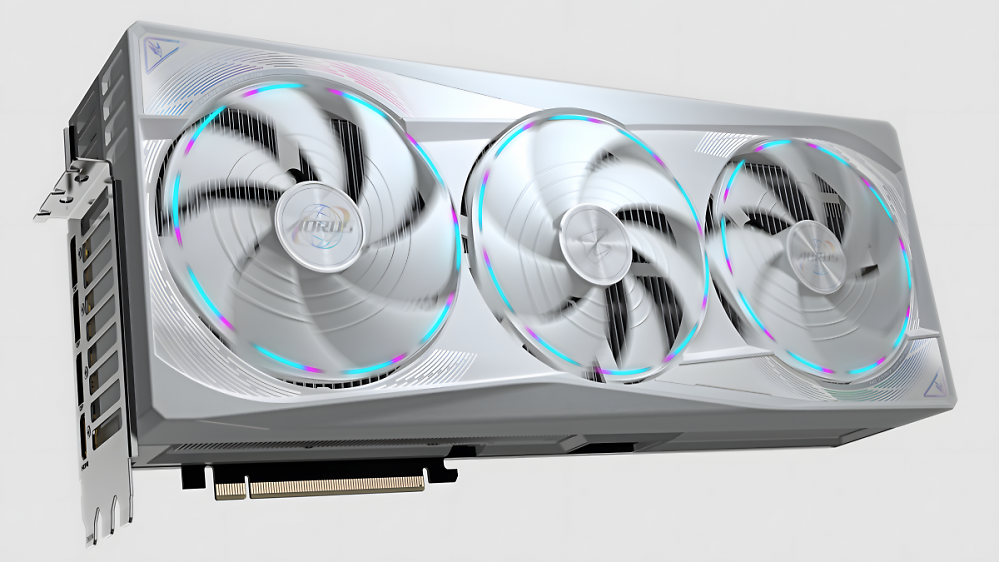 Geforce RTX 5090: Gigabyte lässt die Anschlüsse verschwinden