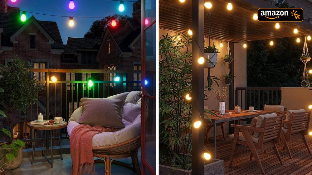 Ab nach draußen: Nie billiger verdrosch Amazon 30 Meter lange Govee Lichterkette mit Alexa und IP65