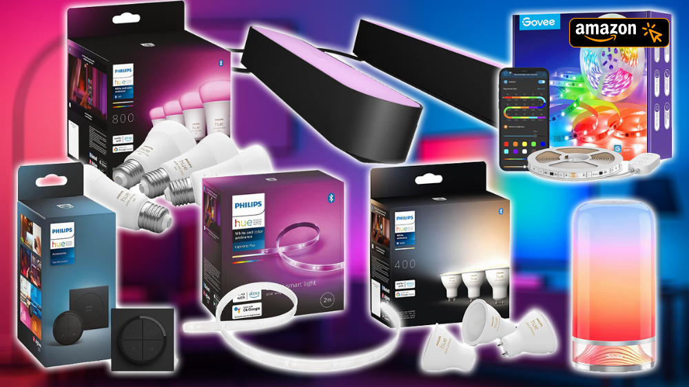 Deal | Amazon haut Philips Hue raus und schenkt 30 % Rabatt obendrauf - LED-Lampen, Lightstrip, Schalter und mehr