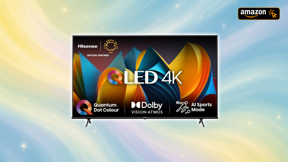 Jetzt 300 Euro sparen: 65-Zoll-QLED-Fernseher bei Amazon um 41 Prozent reduziert