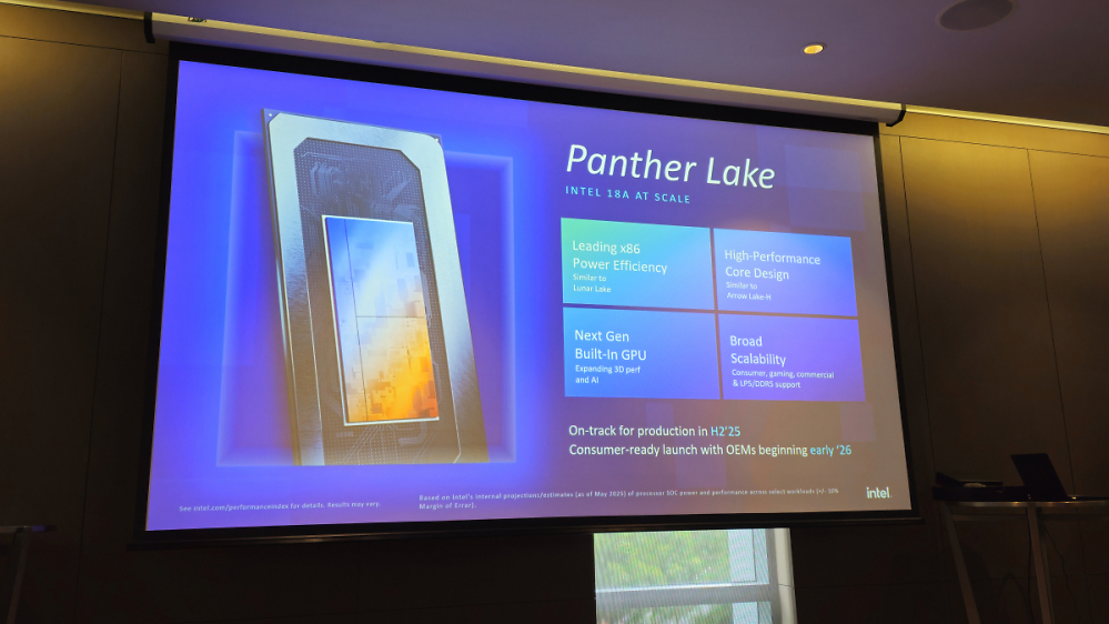 Computex 2025: Intel mit näheren Einblicken zu Panther Lake