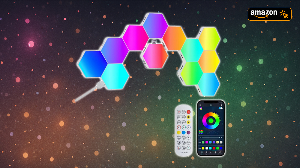 Nanoleaf zu teuer? Diese Alternative gibt es im Set gerade zum Stückpreis von nur 2,67 Euro