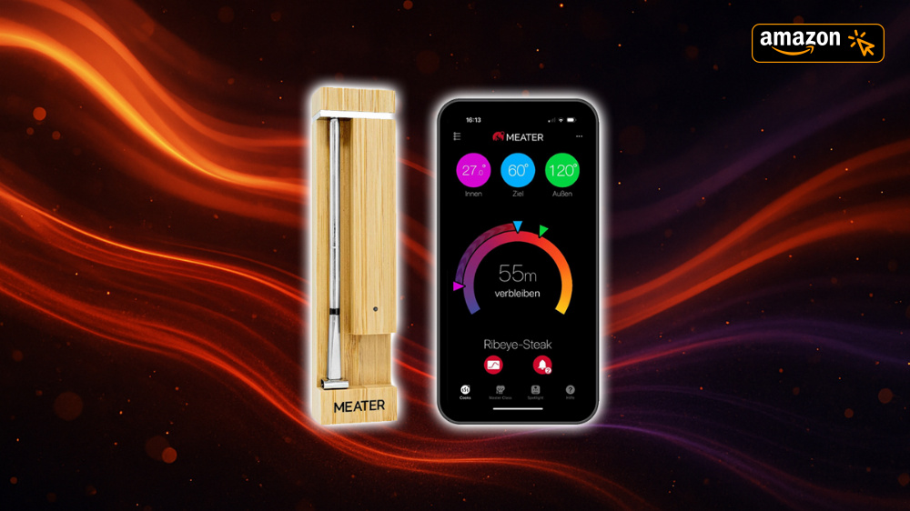 Perfekt gegart in die Grillsaison: Smartes Fleischthermometer Meater Pro aktuell mit 20 Prozent Rabatt