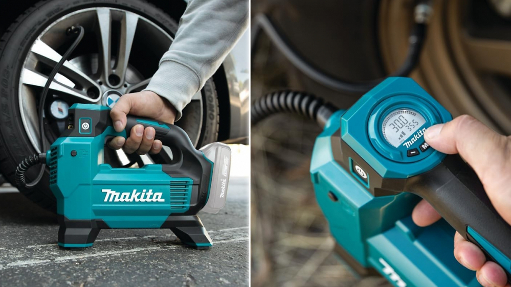 Jetzt wieder lieferbar: Makita 18V Akku-Kompressor mit 36 % Rabatt - ideal für den Sommer!