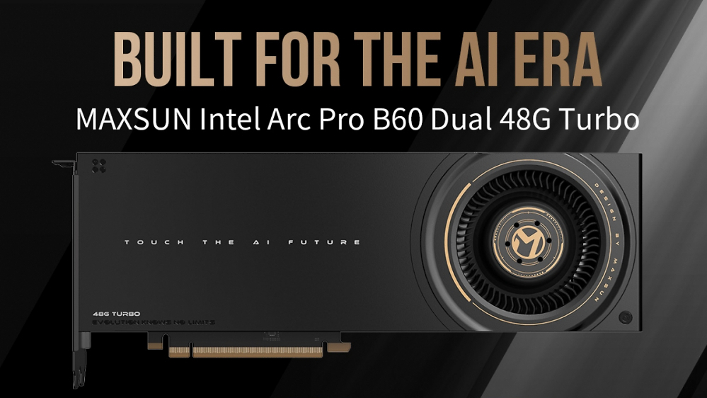 Arc Pro B60 Dual: Multi-GPU mit 48 GiB startet für 1.200 US-Dollar