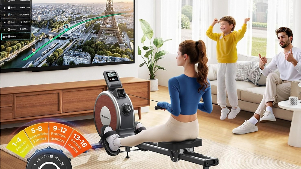 Meistverkauftes Rudergerät bei Amazon jetzt zum halben Preis - effektives Training für Zuhause