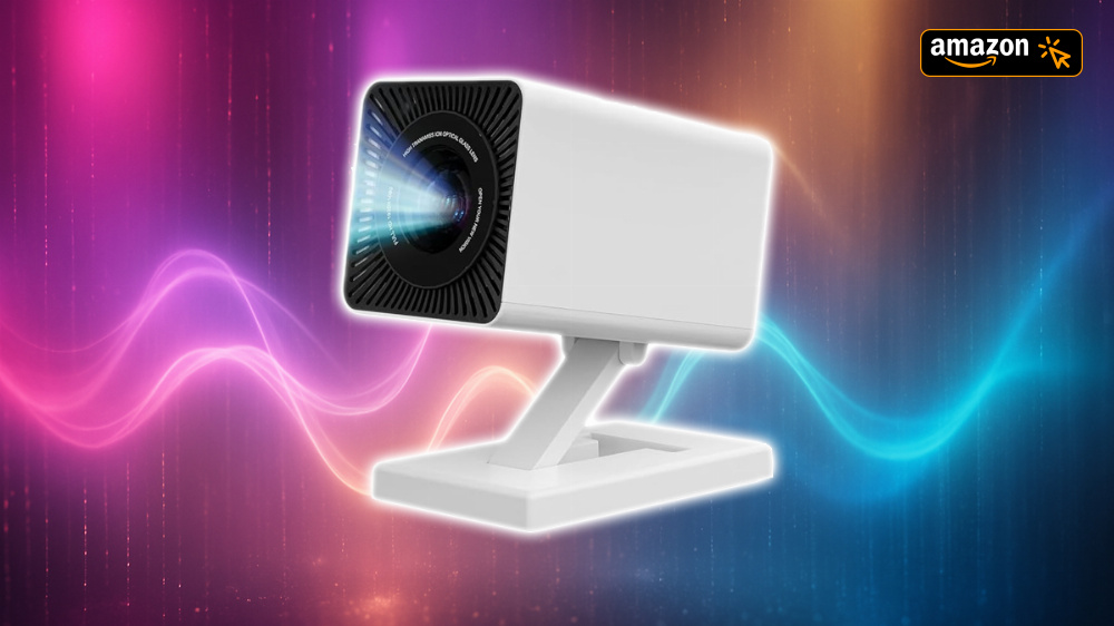 Mini-Beamer im Angebot: 720p-Auflösung, Android TV 11 und Wi-Fi 6 für unter 60 Euro?