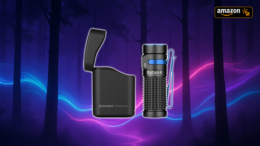 Echte Power statt Falschangaben: Olight Baton 4 Mini mit Ladecase jetzt stark reduziert