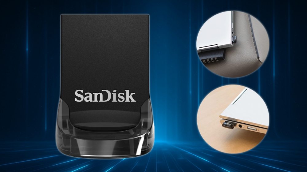 Deal |Fast unsichtbar, aber 1 TB groß: SanDisk 3.0 Flash-Drive fällt bei Amazon auf 69 € Bestpreis