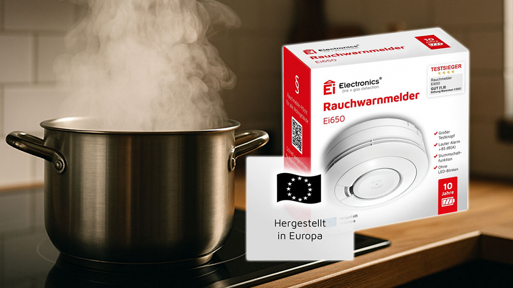 Amazon schmettert Testsieger Rauchmelder mit 10 Jahren Batterielaufzeit zum besten Preis raus