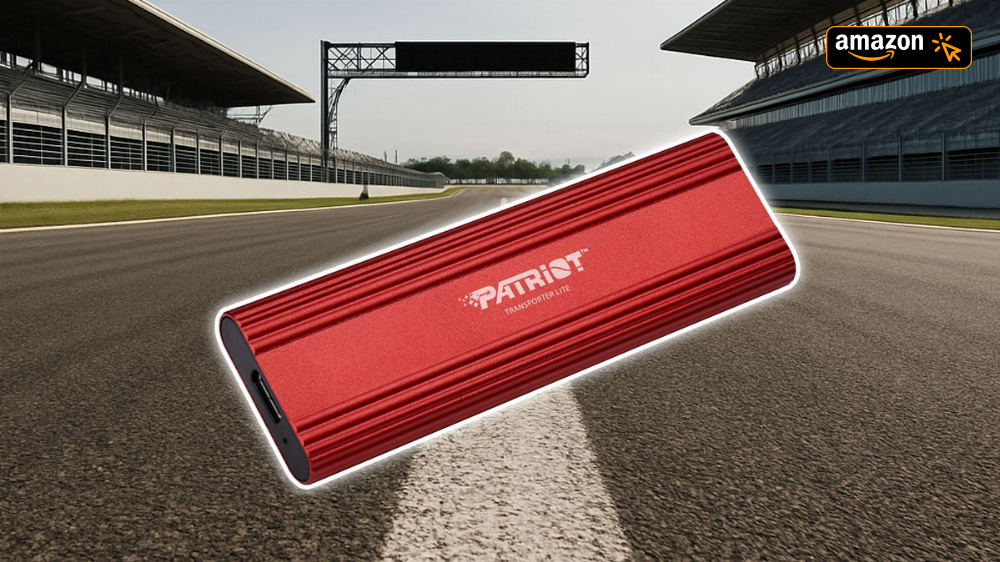 Deal: Roter Flitzer - Patriot Transporter Lite mit 1 und 2 TB ist die günstigste externe SSD