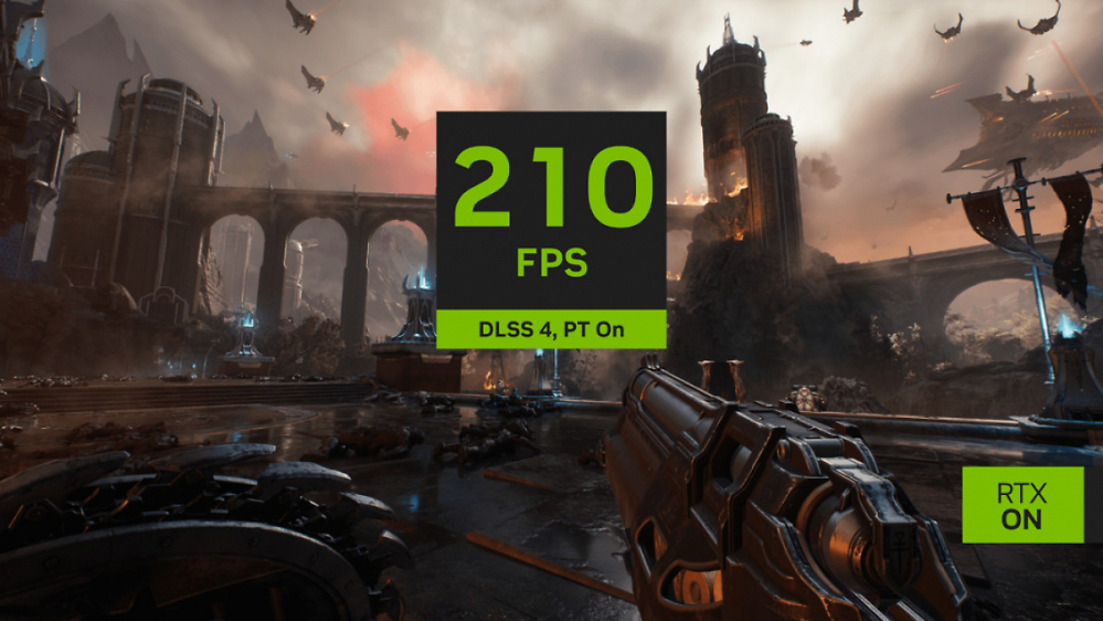 Ab Geforce RTX 5070: Nvidia mit neuem Doom-Spiele-Bundle
