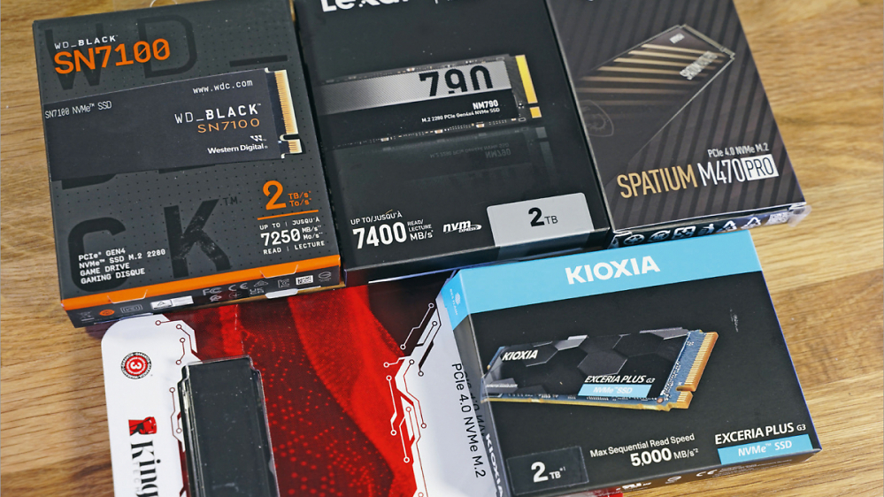  Günstige SSDs mit PCIe 4.0 im Vergleich zu PCIe-5.0-SSDs