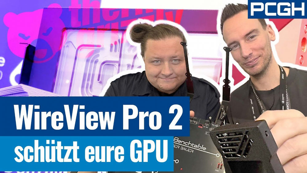 Thermal Grizzly: GPU-Überwachung WireView Pro 2, der8enchtable und mehr