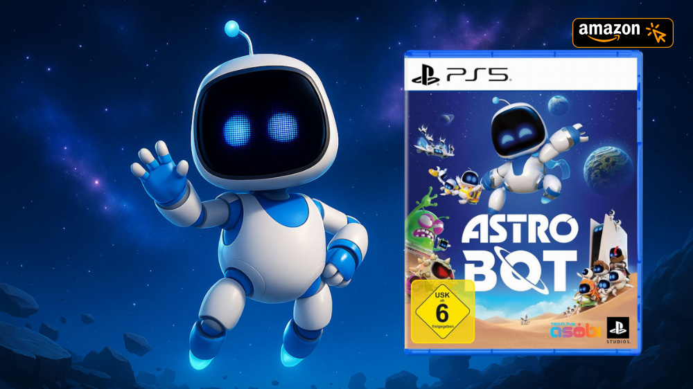 Download-Spiele lohnen sich oft nicht: Astro Bot für PS5 ein gutes Beispiel