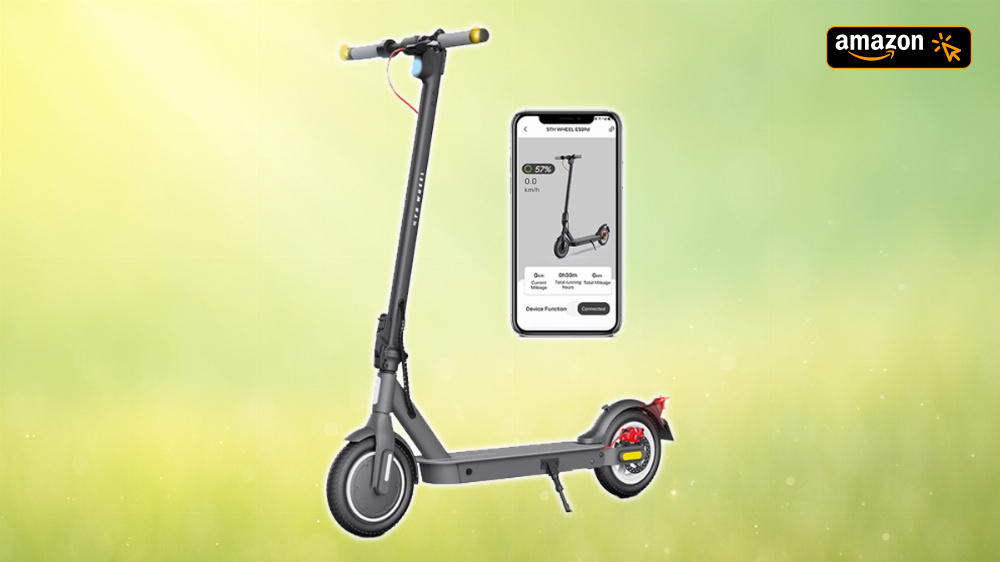 Bei Amazon im Angebot: E-Scooter mit Straßenzulassung und Federung günstig sichern