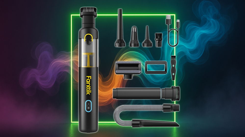 Staubkiller fürs Gaming-Setup: Fanttik Slim V8 Apex Handstaubsauger mit 19.000 Pa im Angebot