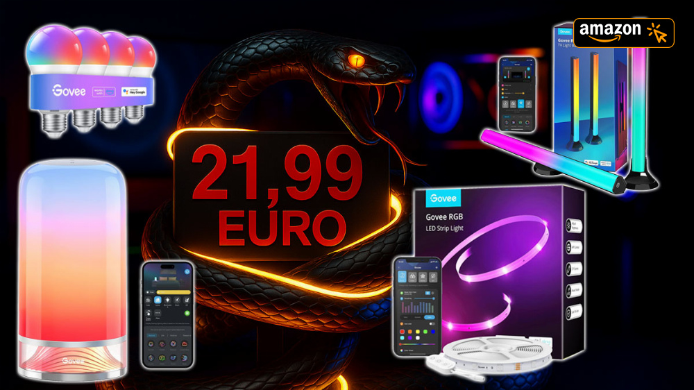 Preis abgeschnürt: Amazon gibt Govee Strip 15 M mit Alexa billig wie nie ab, Lightbars, Lampe uvm. im Sale