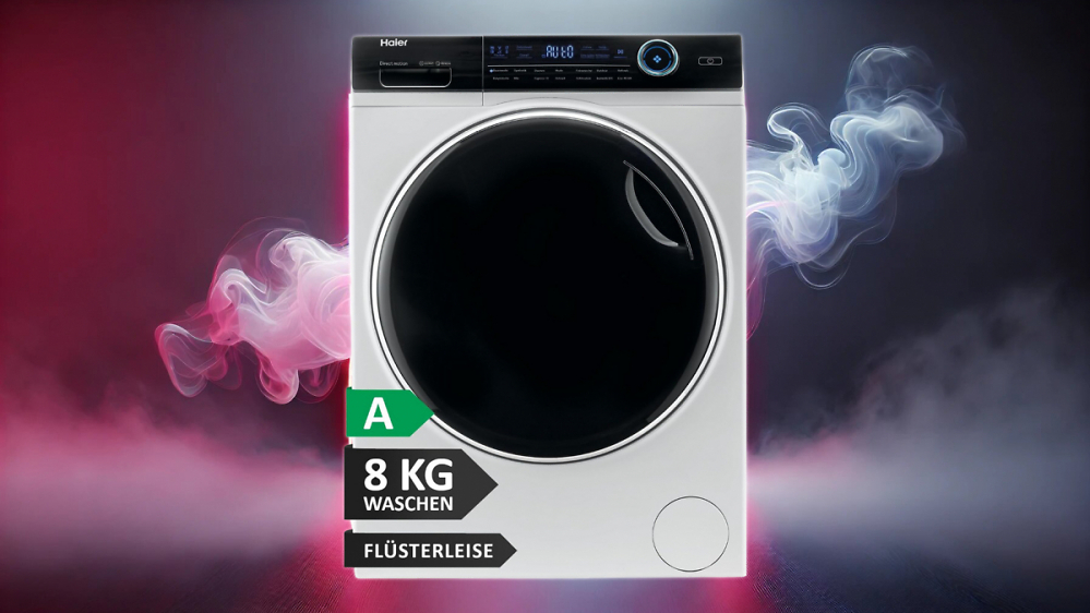 Jetzt mit 40 % Rabatt: Amazon wirft Haier I-PRO SERIE 7 Waschmaschine raus - schon 100x bestellt!