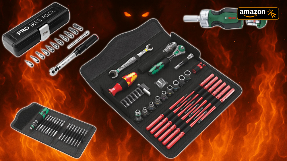 Klar billiger als andere gibt Amazon ab: Wera Set mit Zyklop, VDE Bits, Kraftform-Griff & Joker Maulschlüssel