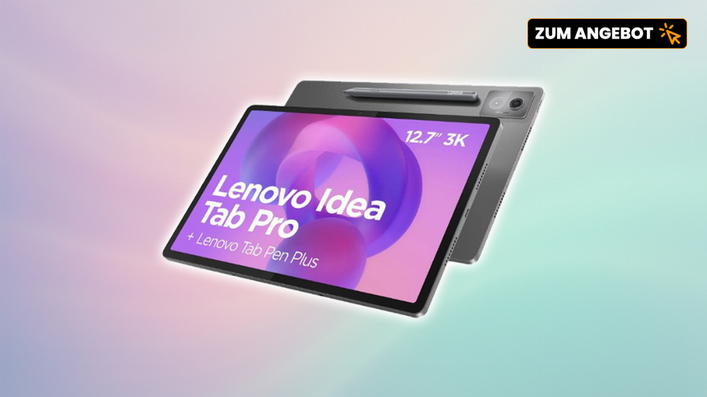 Bei MediaMarkt und Saturn: Profi-Tablet von Lenovo inklusive Pen günstig wie nie zuvor