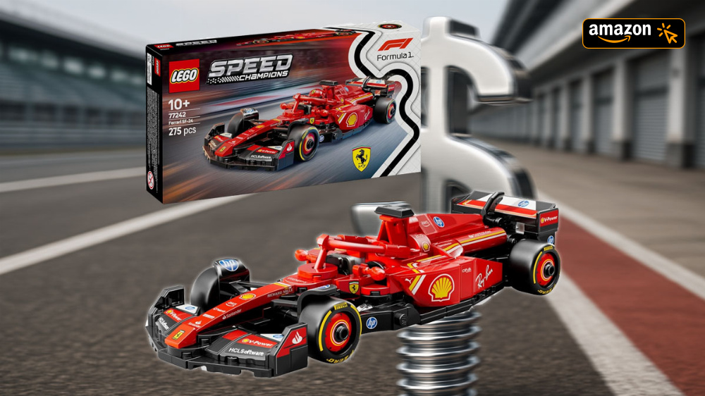 Amazon dreht an der Preisschraube: Bestseller Lego F1 Ferrari reduziert 