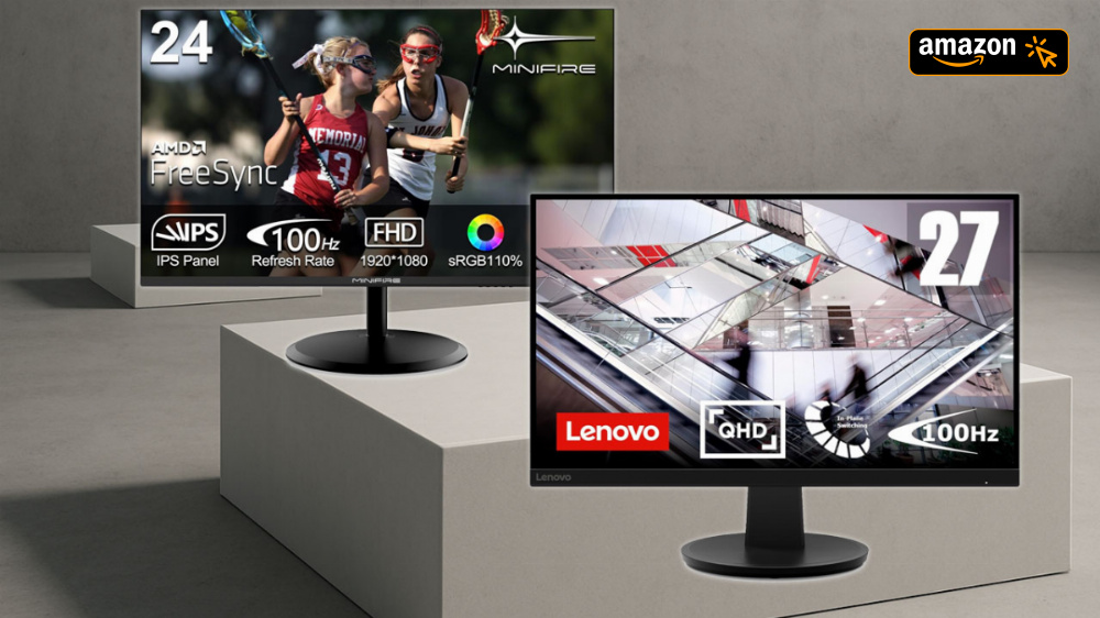 Nur für kurze Zeit kappt Amazon die Preise: 100-Hz-Monitor ab 80 Euro 