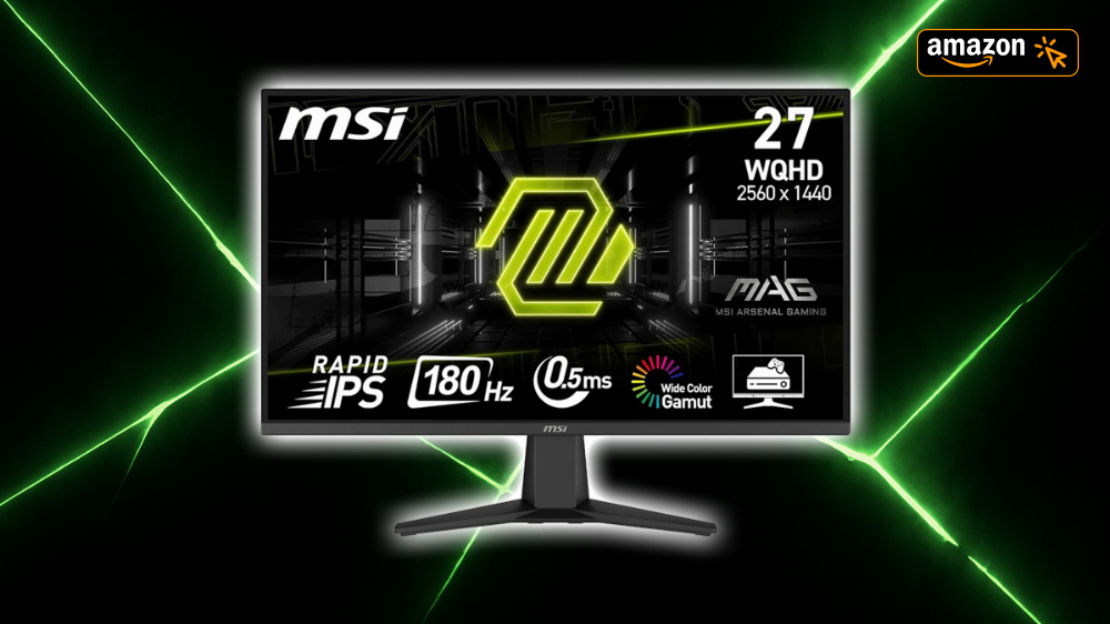 Stark reduziert bei Amazon: MSI-Gaming-Monitor mit 27-Zoll-IPS, WQHD, 0,5 ms und 180 Hz