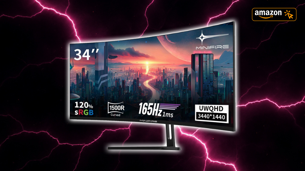Starker Amazon-Deal: Gaming-Monitor mit 34 Zoll, 1 ms und 165 Hz zum Sparpreis