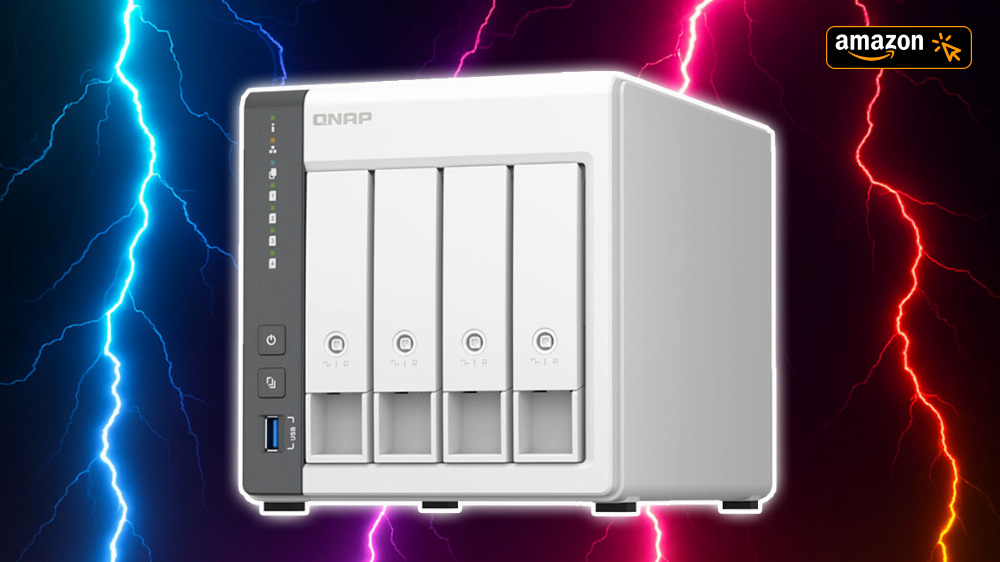 Bester Preis des Jahres für QNAP TS-433: 4-Bay-NAS mit NPU für KI-Bilderkennung