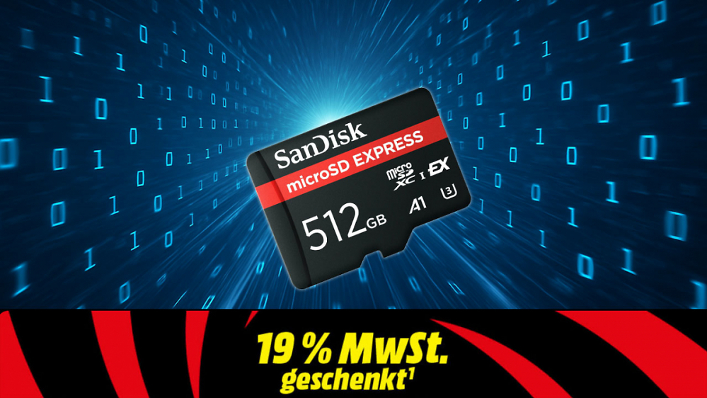 Nur für kurze Zeit | MediaMarkt düpiert Amazon bei SD-Express-Karten für die Switch 2