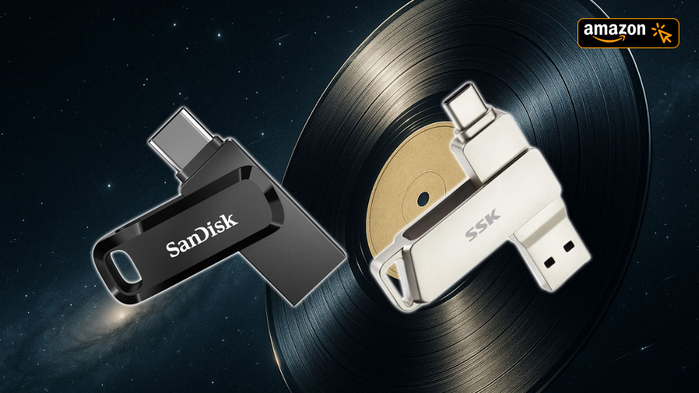 Mondpreisrabatt? Amazon zerhaut 1 TB Sandisk Stick mit USB-C und -A kurz für die Hälfte