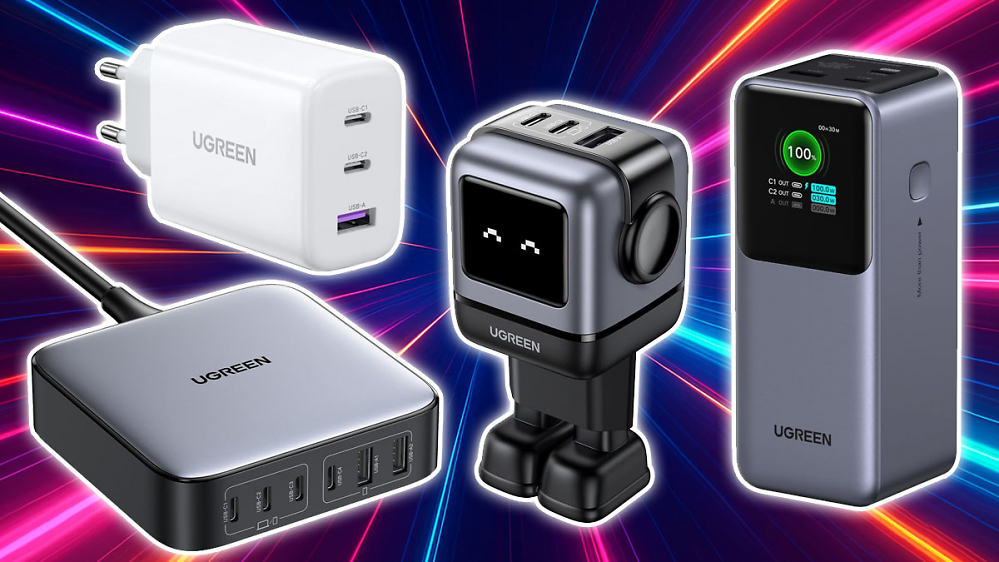 Befristet bis zu 54 % günstiger: Ugreen USB-Netzteile und Powerbank im Amazon-Abverkauf