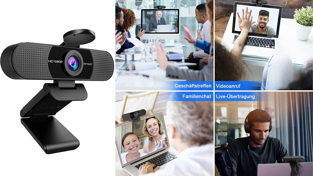 Dank 32% Rabatt: Beliebte Full-HD-Webcam rutscht unter 35 Euro