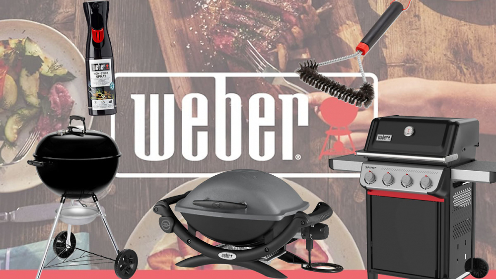Amazon grillt Weber: Befristete Rabatte bis 36% - gratis dazu gibt's eine Abdeckhaube im Wert von 119€