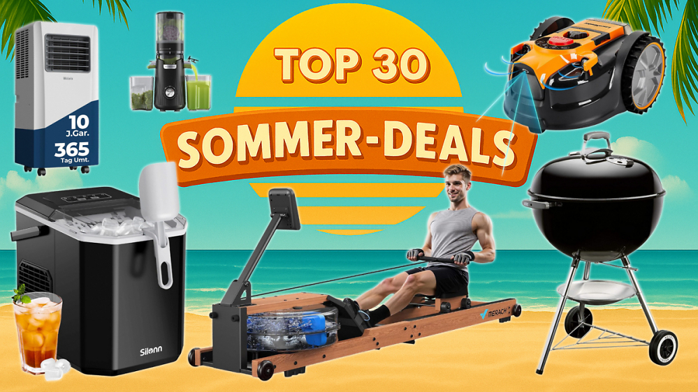 Top-30 Sommer-Deals: ab 7 € fliegen Klimaanlagen, Grills, Pools, Küchengeräte & mehr raus