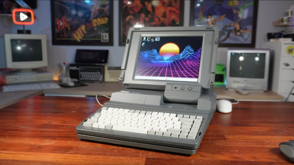 Amstrad ALT-286: Retro-Laptop von 1990 mit aktuellem Mini-PC zu neuem Leben erweckt