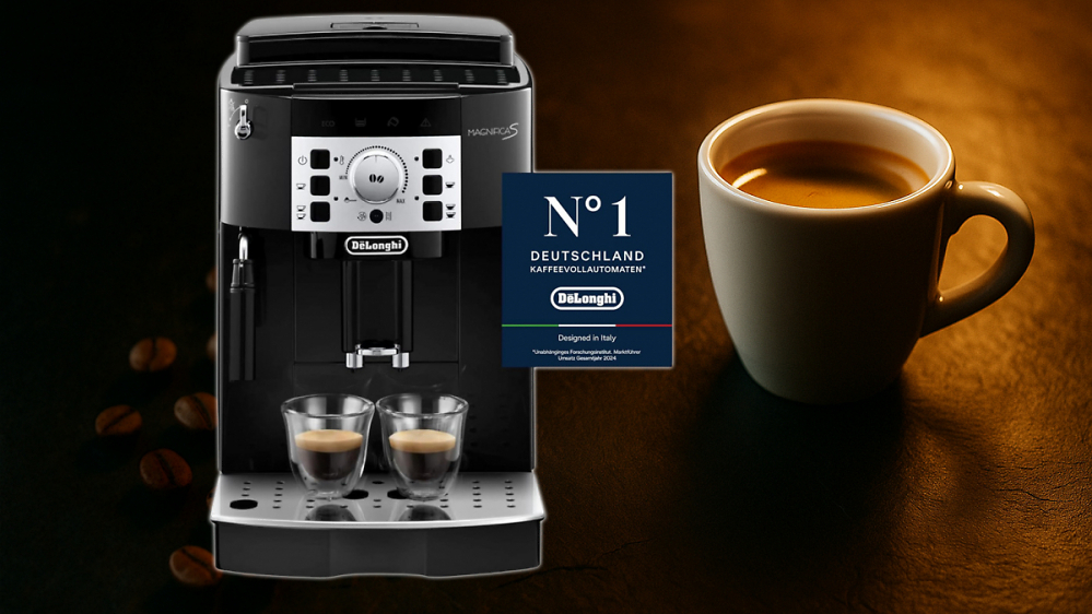 Die Nr.1 in Deutschland: Amazon haut legendären Kaffeevollautomaten für keine 300 Euro raus