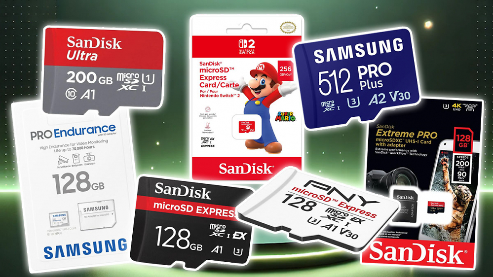 Auch für Switch 2: Ungeschlagen günstige Speicherkarten von Sandisk, Samsung & Co.