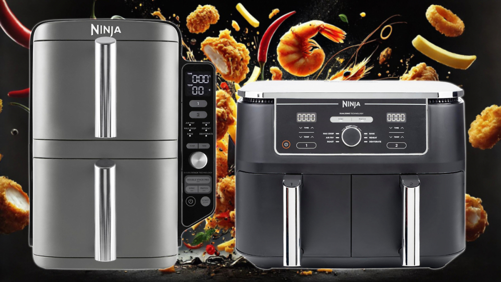 Amazon frittiert den Preis: Bis zu 35 % billiger fliegen Ninja Double Stack XL und Dual Zone Heißluftfritteuse raus
