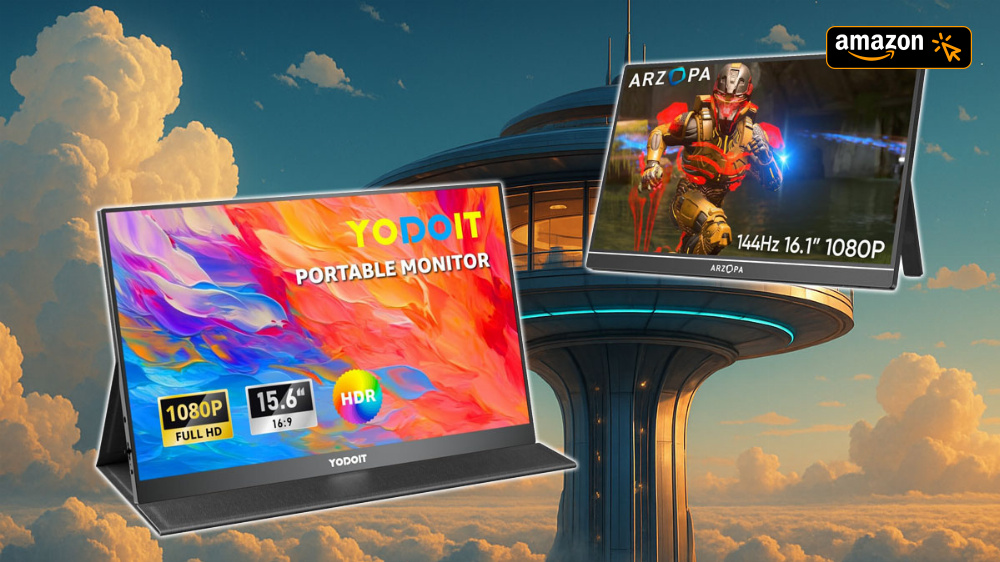 Für Steam Deck, Laptop uvm.: Amazon gibt tragbaren Monitor (IPS) für 68 € ab - nie billiger