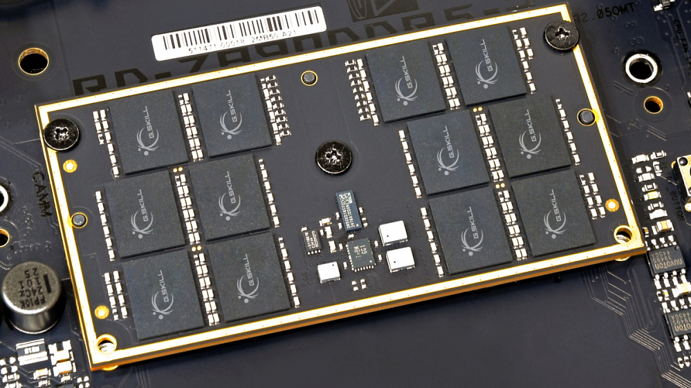 CAMM2-Speicher: G.Skill zeigt 64 GiByte DDR5-10000