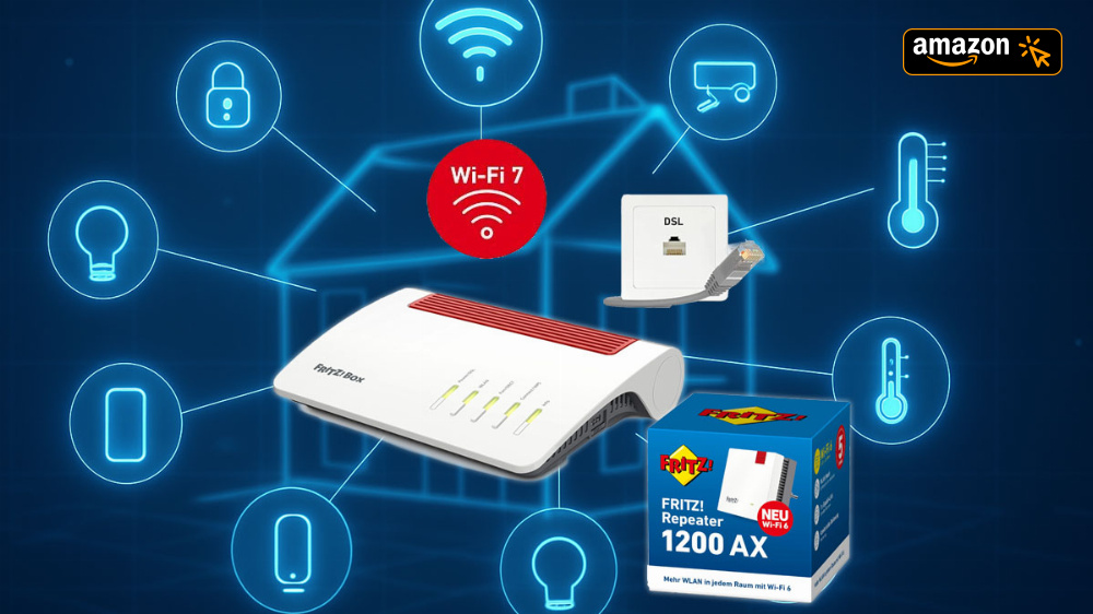 FritzRepeater und Fritzboxen am Prime Day: Amazon vernetzt zu (Jahres-) Bestpreisen