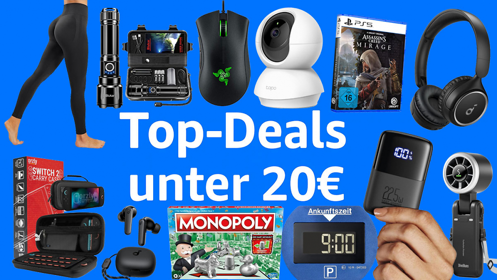 Der billigste Prime Day: Die 60 besten Angebote unter 20€ bei Amazon (Update)