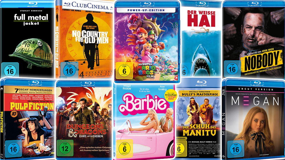 Blu-ray-Deals bis zum Abwinken: Große Filmauswahl für 5,99 € Aktionspreis bei Amazon