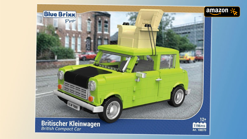 Sollte man als Nerd kennen: Mr. Beans Mini mit Sessel aus knapp 2.000 Noppensteinen